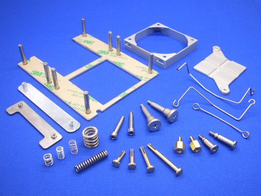 Variety of accessory parts